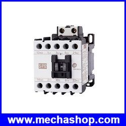 แมกเนติกคอนแทคเตอร์ อุปกรณ์ควบคุมการทำงานของมอเตอร์ Coil 220V 20-24A Shihlin Mangnetic Contactor S-P12 คุณภาพเทียบเท่า Mitsubishi