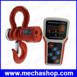 เครื่องชั่งแขวนไร้สาย เครื่องชั่งแขวนดิจิตอลไวเลส ขนาด 3ตัน, 5ตัน, 10ตัน ความละเอียด 0.5kg Wireless Digital Electronic Hanging Crane Scale With Wireless Handheld Meter (สินค้า Pre-Order)