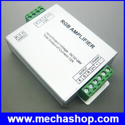 อุปกรณ์ควบคุม LED RGB Amplifier 12V 12A for 5050 RGB LED Strip light ขยายการควบคุม LED RGB เพิ่มได้ 10 เมตร สำหรับ 60LED , 20 เมตร สาหรับ 30 LED