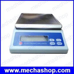 เครื่องชั่งความละเอียดสูง ระบบอิเล็กทรอนิกส์ เครื่องชั่งดิจิตอลตั้งโต๊ะ ตาชั่งดิจิตอล ชั่งได้ 3kg/0.1g, 5kg/0.1g จานสแตนเลส 168x168mm ยี่ห้อ WANT