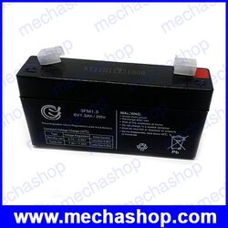 แบตเตอรี่อะไหล่เครื่องชั่ง แบตหน้าจอเครื่องชั่ง แบตเตอรี่แห้ง BAT 6V1.3Ah Lead-Acid Battery