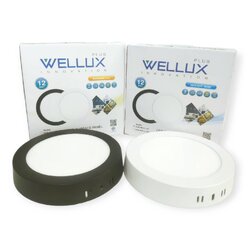 WELLUX LED SURFACE PANEL โคมกลมติดลอย 5 นิ้ว 12 วัตต์