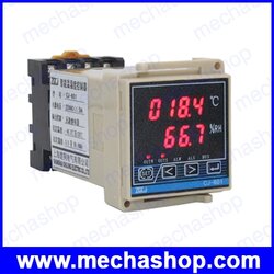 ชุดควบคุมอุณหภูมิและความชื้น อุปกรณ์ควบคุมความชื้น Temperature and Humidity controller Din rail with sensor CJ-601