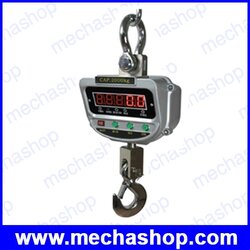 เครื่องชั่งดิจิตอลแบบแขวน 600kg/0.2kg, 1000kg/0.5kg, 2000kg/0.5kg, 3000kg/1kg, 5000kg/2kg, 10000kg/5kg, 15000kg/5kg พร้อมรีโมทคอนโทรล (ผ่านการตรวจรับรอง) รุ่น TC-01 ยี่ห้อ TIGER (ไต้หวัน)