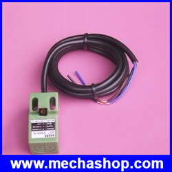 พร็อกซิมิตี้เซนเซอร์ ตรวจจับวัตถุโลหะ 4mm Approach Sensor 10-30V DC Inductive Proximity Switch SN04-N, 3 wires NPN, NO