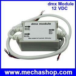 กล่องอุปกรณ์ควบคุม LED DMX 512 MODULE RGB Controller,DC12V 2A 3 Channels
