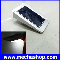 โคมไฟติดผนังโซล่าเซลล์ ขนาด3วัตต์ ไฟทางเดินLED SMD3528 จำนวน42ดวง พร้อมโมชั่นเซนเซอร์ตรวจจับความเคลื่อนไหว