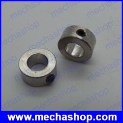 (2 ชิ้น) แหวนล็อคเพลา แหวนล็อกบูช Axle Sleeve Stainless เส้นผ่านศูนย์กลางใน 6MM เส้นผ่านศูนย์กลางนอก 11mm หนา 5mm Bushing steel shaft sleeve