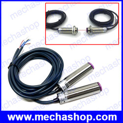 เลเซอร์เซนเซอร์ โฟโต้อิเล็กทริคเลเซอร์เซนเซอร์ Laser sensor laser photoelectric switch M18 NPN NO 6-36VDC ระยะตรวจจับ 30 เมตร