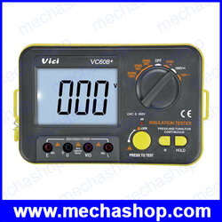 เมกกะโอห์มมิเตอร์ เครื่องตรวจสอบฉนวนแบบดิจิตอล มิเตอร์วัดฉนวน VICI VC60B+ Digital Insulation Tester Meter Megger Megohmmeter 1000V 2G
