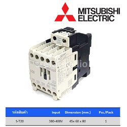 MAGNETIC CONTACTORS MITSUBISHI S-T20 380-400V