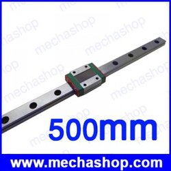 ลิเนียร์โมชั่นไกด์ LM Guide 12mm Linear Guide MGN12 L= 500mm linear rail way + MGN12C