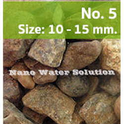 สารกรอง ทราย No.5 ขนาด 10-15 มม.