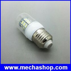 หลอดไฟ LED E27 12VDC 5W 27leds smd 5730 led light bulb แสงสีขาว สำหรับระบบโซล่าเซลล์ ที่ใช้ไฟ12V
