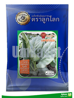 คะน้ายอดเพชรนิล ตราลูกโลก