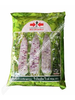 ข้าวโพดขาวม่วง ไวโอเล็ทไวท์926 ศรแดง 1 กิโล