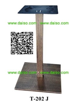 จำหน่าย ขาโต๊ะเหล็ก ขาโต๊ะเหล็กสำเร็จรูปทรงสี่เหลี่ยม_T-202 J