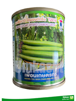 มะเขือยาวเขียว ไดมอนด์กรีน T2016 20 กรัม