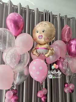ลูกโป่งวันเกิด Happy Birthday set (with Helium)💖สนใจติดต่อสั่งซื้อ Line: @weparty (มี@ ด้านหน้า)