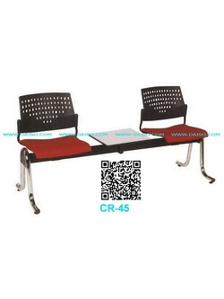 เก้าอี้แถว2ที่นั่งมีที่วางแก้ว ที่วางหนังสือ เก้าอี้นั่งคอย