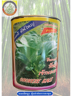 คะน้ายอด เจ้าพระยา ตราต้นไผ่