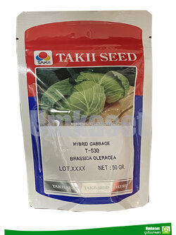 กะหล่ำปลี T-530 เจียไต๋ 50 กรัม