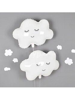 ลูกโป่งก้อนเมฆลอย Happy Cloud Balloon (with Helium) ฿450.-/ลูก