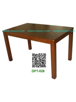 โต๊ะอาหาร โต๊ะอาหารไม้ยางพารา