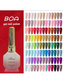 สีเจลทาเล็บ สีเจลคุณภาพ แบรนด์BOA Gel nail polish 12ml