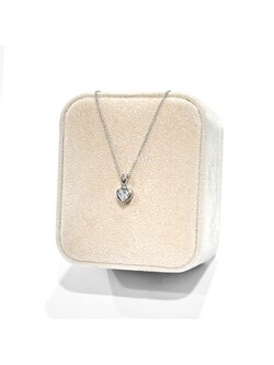 จี้เพชรสวิสรูปหัวใจ 6x6 มม.