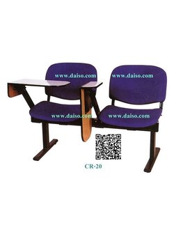 เก้าอี้เลคเชอร์ 2 ที่นั่ง เก้าอี้แถวเลคเชอร์2ที่นั่ง CR-20