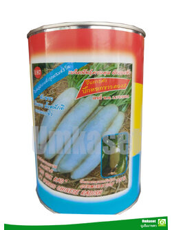 ผักกาดหัวลูกผสม พันธุ์บิ๊กหยกขาว ตอง 3/ บิ๊กสโนท์ไวท์ 3เอ ตอง 3 (450 กรัม)