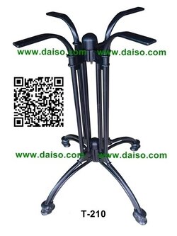 ขายขาโต๊ะอลูมิเนียมสำเร็จรูป ขาโต๊ะอลูมิเนียม4แฉก