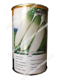 ผักกาดหัวญี่ปุ่น สวีทสเลนเดอร์ (SWEET SLENDER ) 100 กรัม