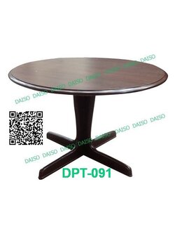 โต๊ะกลม โต๊ะอาหารกลม โต๊ะกลมไม้ยางพารา