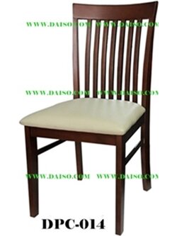 เก้าอี้ไม้ยางพารา เก้าอี้ร้านอาหาร เก้าอี้ทานอาหาร