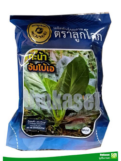 คะน้าจัมโบ้เอ ตราลูกโลก