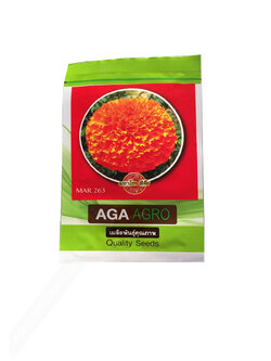 ดาวเรือง มหาโชค สีส้ม MAR263 1000 เมล็ด