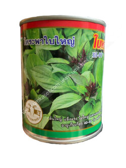 โหระพาใบพลู ตราแพะทอง 50 กรัม