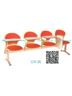 เก้าอี้แถวเลคเชอร์4ที่นั่ง / เก้าอี้เลคเชอร์แถว4ที่นั่ง_CR-36