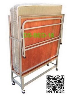 เตียงเสริมเหล็กพับได้ เตียงเหล็กพับได้ เตียงนอนเหล็กพับได้พร้อมฟูก