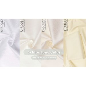 ไหมบ้าน สีขาว