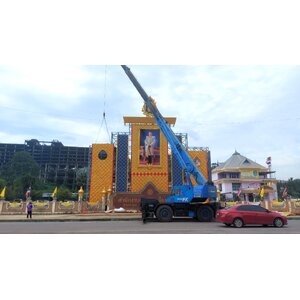 ผลงานซุ้มเฉลิมพระเกียรติ เทศบาลเมืองระนอง