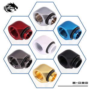 Bykski G1/4 Male to Female 90 Degree Elbow Fitting B-D90