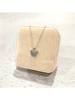 จี้ผีเสื้อฉลุลาย/ขนาดเล็ก