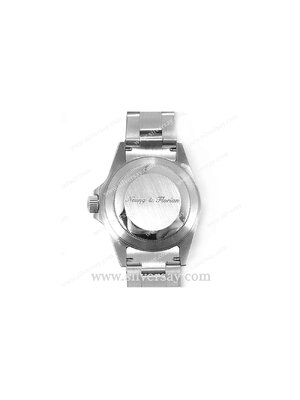 สลักชื่อ "Neung & Florian" บนนาฬิกา Rolex