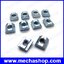 (10ตัว) น๊อตสำหรับอลูมิเนียมโปรไฟล์ M8 Sliding Nut Aluminum profile Slot Zinc Coated Plate Aluminum connector