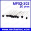 (10 ตัว)เทอมิสเตอร์ MF52AT 3950 NTC Thermistor Thermal Resistor TC MF52-202 3435 2K ohm 5% **