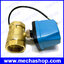 มอเตอร์วาล์วไฟฟ้า ทองเหลือง DN40 1.5 inch CWX-50p 3.5nm quick operation brass electric water flow control ball valve for water system CR02 220V