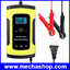 เครื่องชาร์ทและซ่อมแซมเซลล์แบตเตอรี่ 12V 6A 100Ah Full Automatic Car Battery Charger Intelligent Fast Power Charging Pulse Repair Chargers Wet Dry Lead Acid Battery-charge